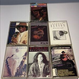 Vintage Music Cassette Collection